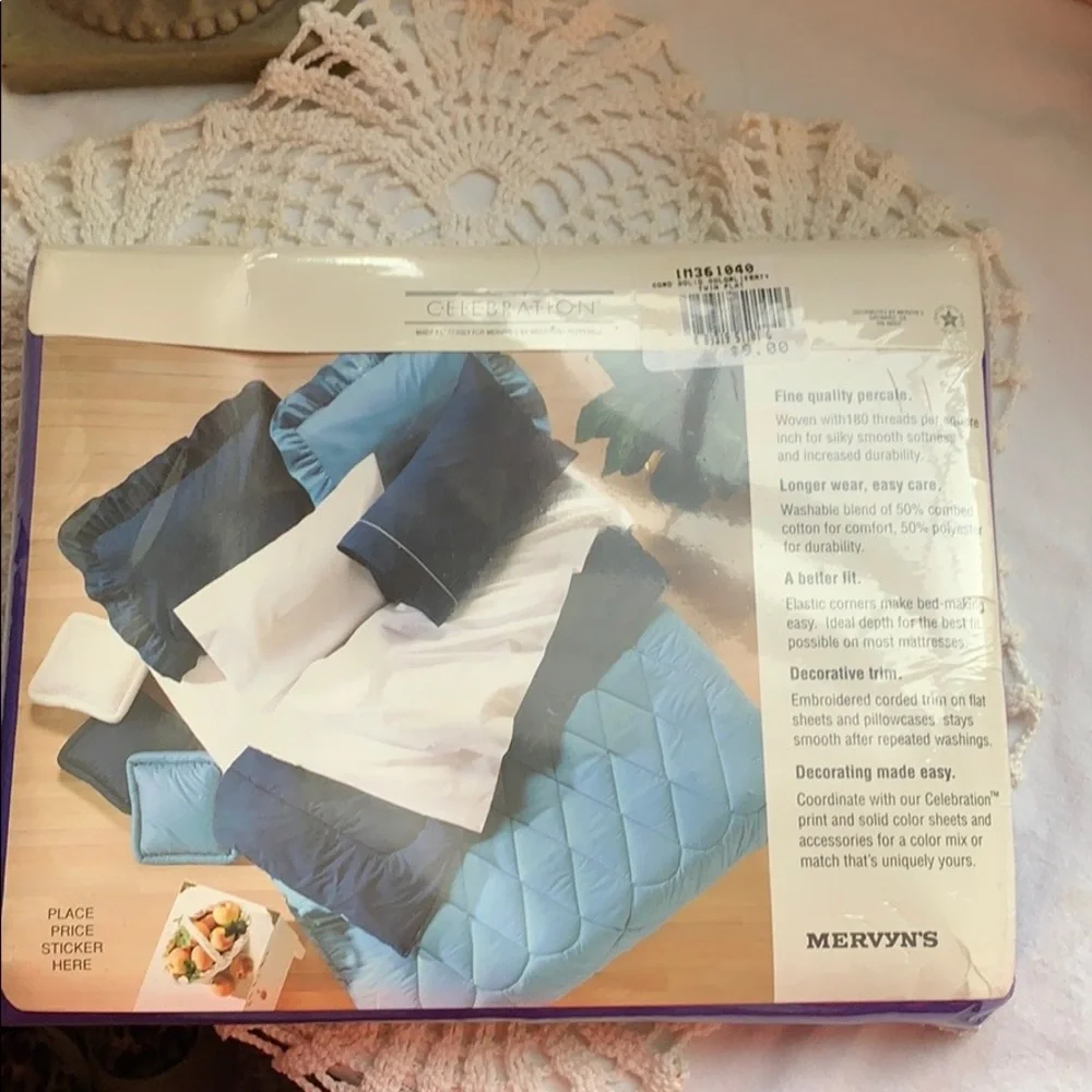 Vintage Still Sealed Twin Flat Sheet